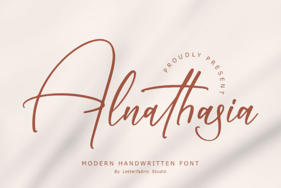 Alnathasia – A Modern Handwritten Font Reviewed for Real Branding Work