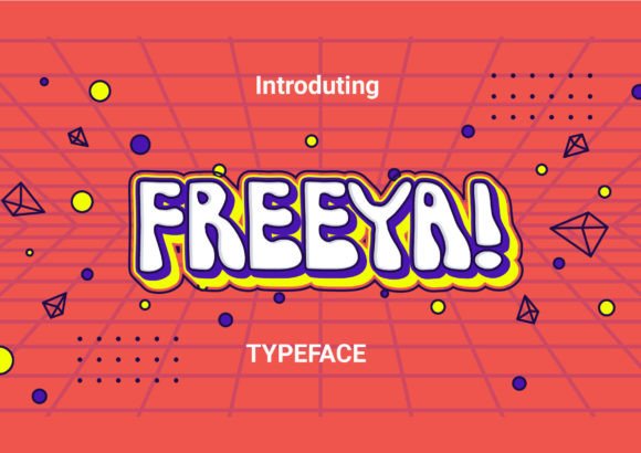 Freeya Font: A Playful Display Typeface for Modern Web Design