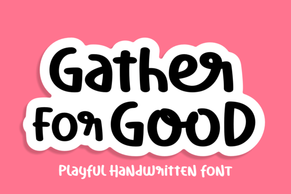 Gather of Good Font for Handmade Labels and Branding Design