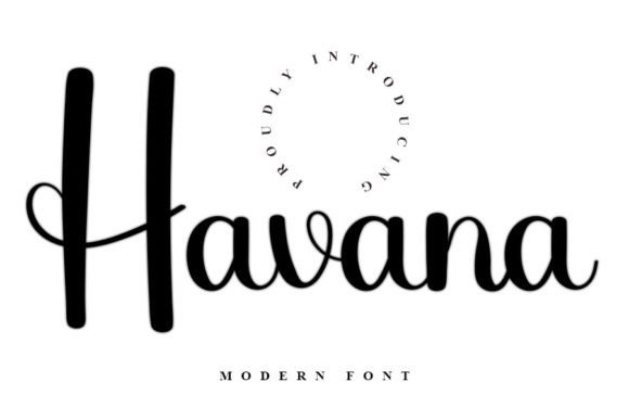 Havana Script Handwritten Font for Modern Web Design