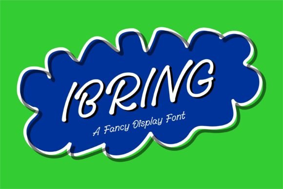 Ibring Font: A Playful Handwritten Typeface for Your Brand