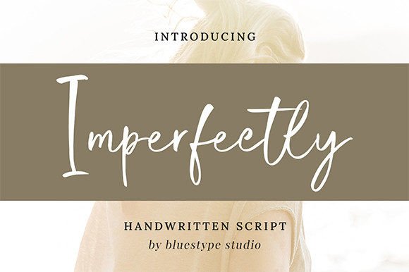 Imperfectly Script Handwritten Font for Design Projects