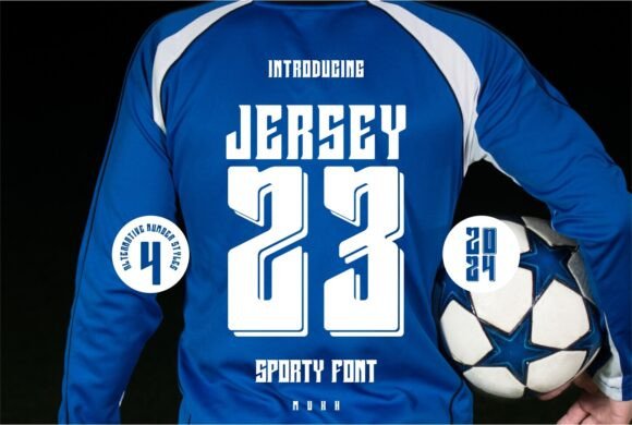 Jersey 23 Display Font: A Designer’s Real Branding Test
