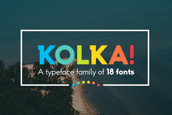 Kolka Sans Serif Font for Your Small Business Branding