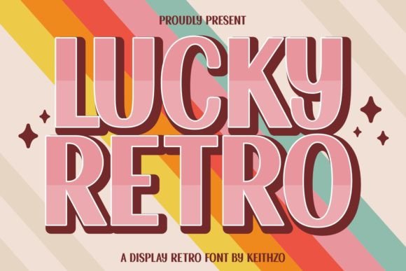 Lucky Retro Font for Vintage-Inspired Small Business Branding