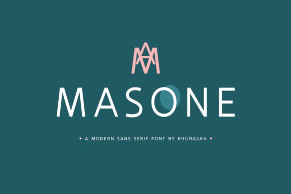 Masone Sans Serif Typeface for Modern Web Design Projects