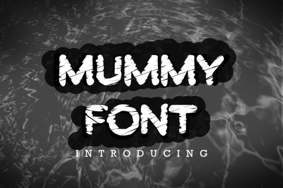 Mummy Font for Playful Editorial Design and Children's Content