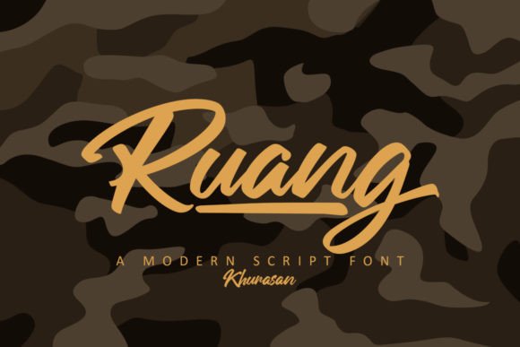 Ruang Font Review: A Modern Cursive Script for Editorial Design