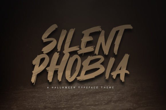 Silent Phobia Font for Memorable Small Business Branding