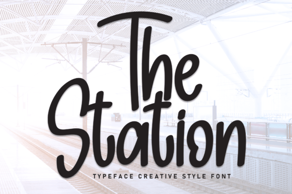 The Station Font for Web Design: A Friendly Handwritten Typeface