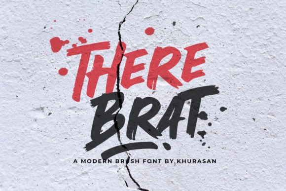 There Brat Font for Handmade Labels, Printables, and Product Branding
