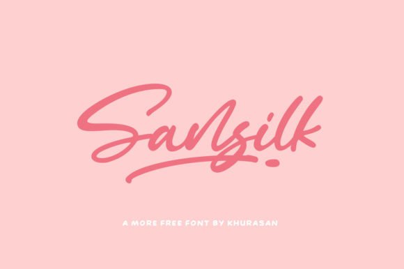 Using Sansilk Script Font for Blog and Editorial Design